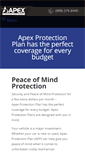 Mobile Screenshot of apexprotectionplan.com